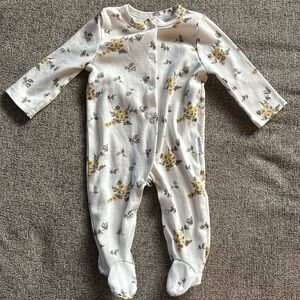 Shabby Chic 3-6 Months Floral Pajamas
